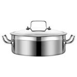 Direct Selling Food Food Grade 304 Stainless Steel Cookware Induction Cooking