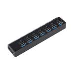 7 Ports External Hard Drives Quick Charge USB 3.0 HUB