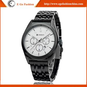 China CURREN 8134 Fashion Jewelry Watches Full Stainless Steel Retro Watch Man Men Quartz Watch on sale
