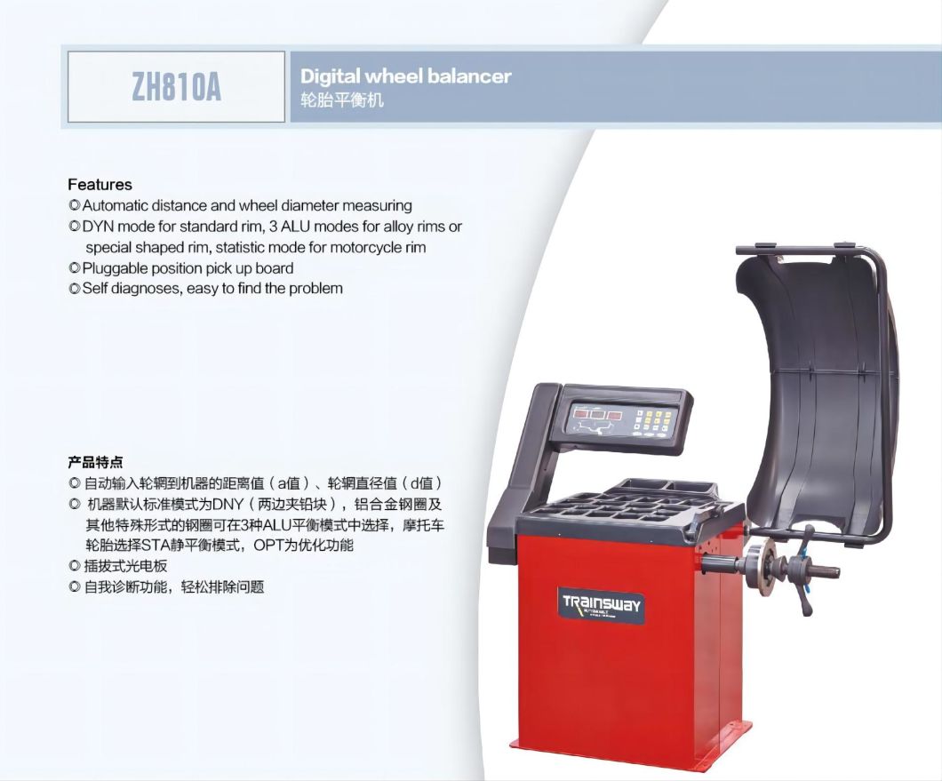 Trainsway Zh810A Wheel Equipment Wheel Machine Wheel Balancing Wheel Balancer