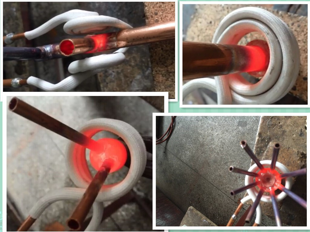 IGBT High Frequency Induction Heater 480V 15kw Induction Forge Melting Annealing