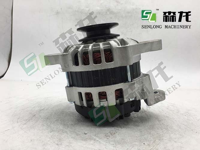 24V 60A NEW Alternator For Hitachi Excavator ZX70-5G Yanmar 4TNV98L 2616068 129E20-77200 Aftermarket Alternator