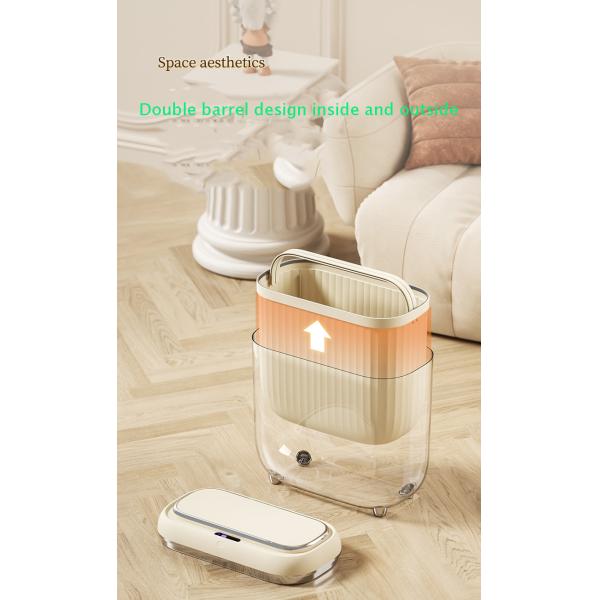 Motion Sensor Trash Can 13 Gallon Garbage Recycled Plastic Trash Cans