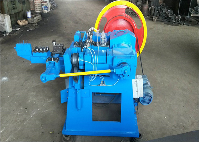 1-6 Inch Iron Steel Concrete Nail Making Machine , Automatic Nail Making Machine