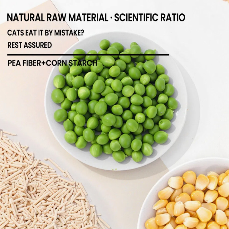 Original Pure Tofu Cat Litter 100% Environmental Protection Natural Flushable