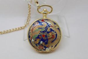 China Waterproof Mechanical Movement Mens Pocket Watches , Custom Pocket Watch wholesale