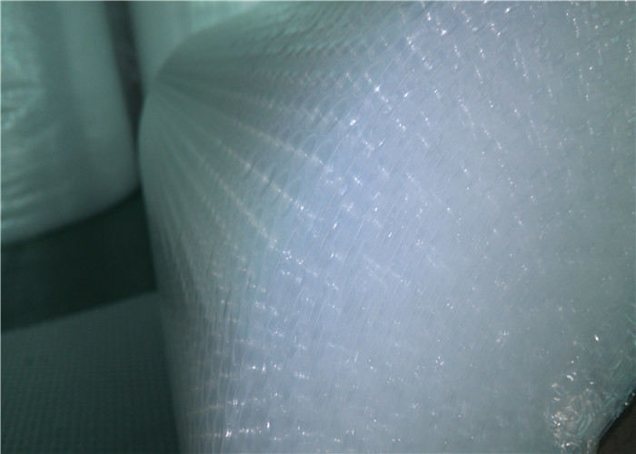 White Shockproof Bubble Packaging Rolls , Air Bubble Cushioning Wrap Rolls