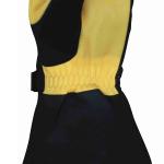 Mitten style Leather Ski Gloves Waterproof 3M Insulation Inserted