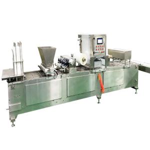 China Food Products Vacuum Plastic Tray Sealing Machine 5.5KW Power For Tray Sealing wholesale