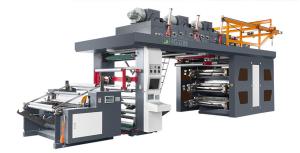 China 6color high speed Central drum type shopping bag flexographic printing machine wholesale