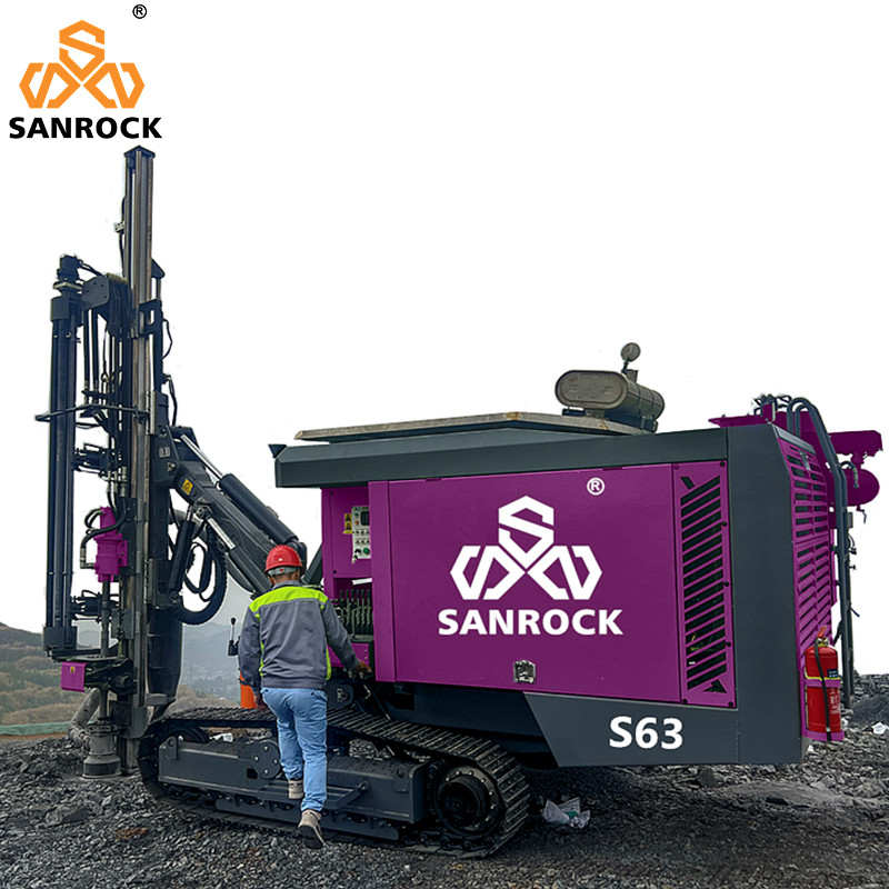 DTH Drilling Machine Mining Blast Hole Drilling Equipment Crawler Hydraulic Drilling Rig