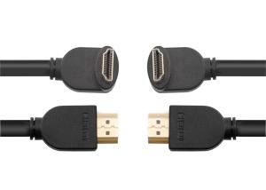 China 1500mm Right Angle HDMI Overmolded Cable Assemblies wholesale