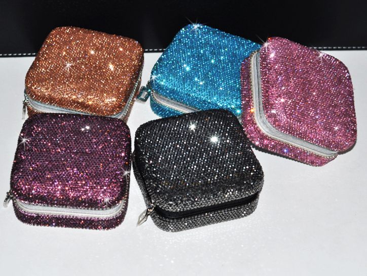 Customized Travel Jewelry Holder Case Small Plate For Earrings Rings Necklaces