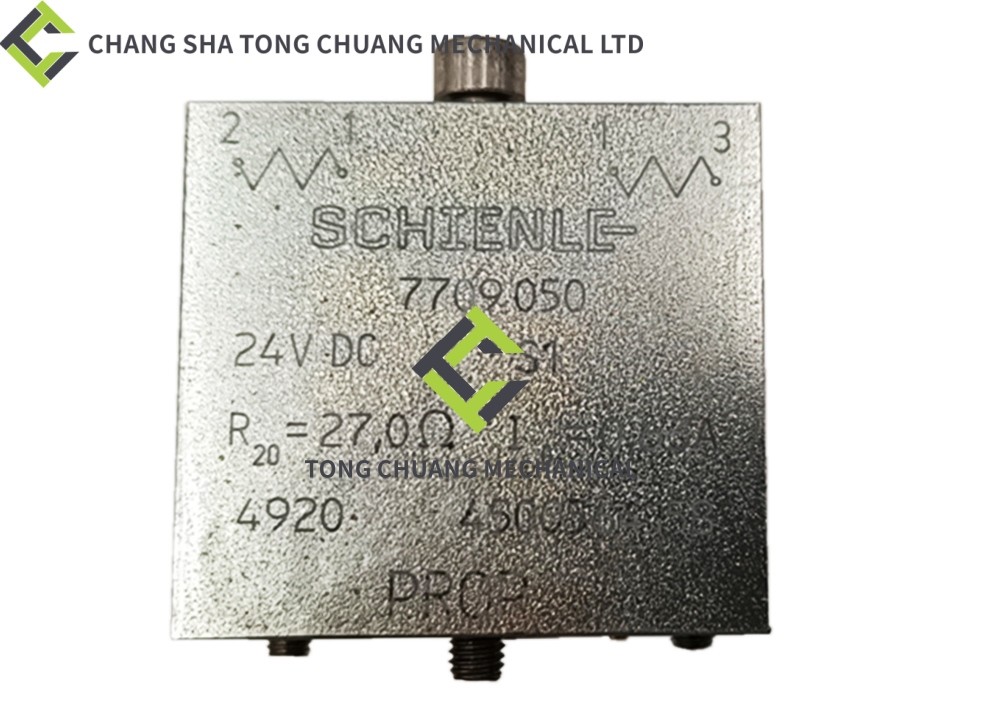 Sany And Zoomlion Concrete Pump Truck Parts Multi Way Valve Electromagnet P01602000002