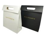 Luxury custom logo printing shopping paper bag gift packaging bag