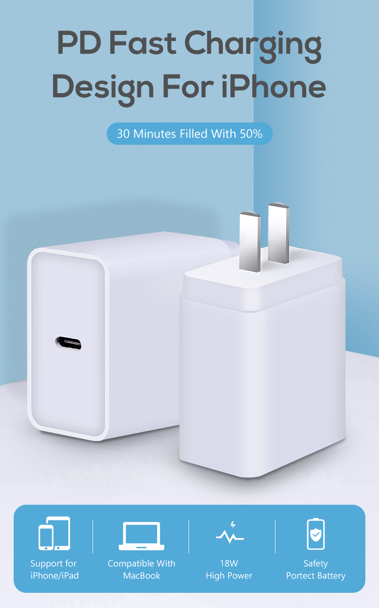 18W USB PD Wall Charger