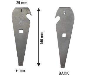 China 140*29MM Plating Iron Paint Can Beer Bottle Opener Multifunctional wholesale