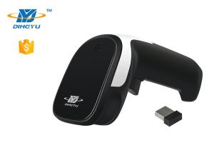 China Ergonomic CMOS QR Wireless Barcode Scanner Bluetooth 2200mAh wholesale