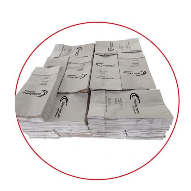 25kg 40kg 50kg Kraft Paper Heat Seal Bags 3 Layers Industrial