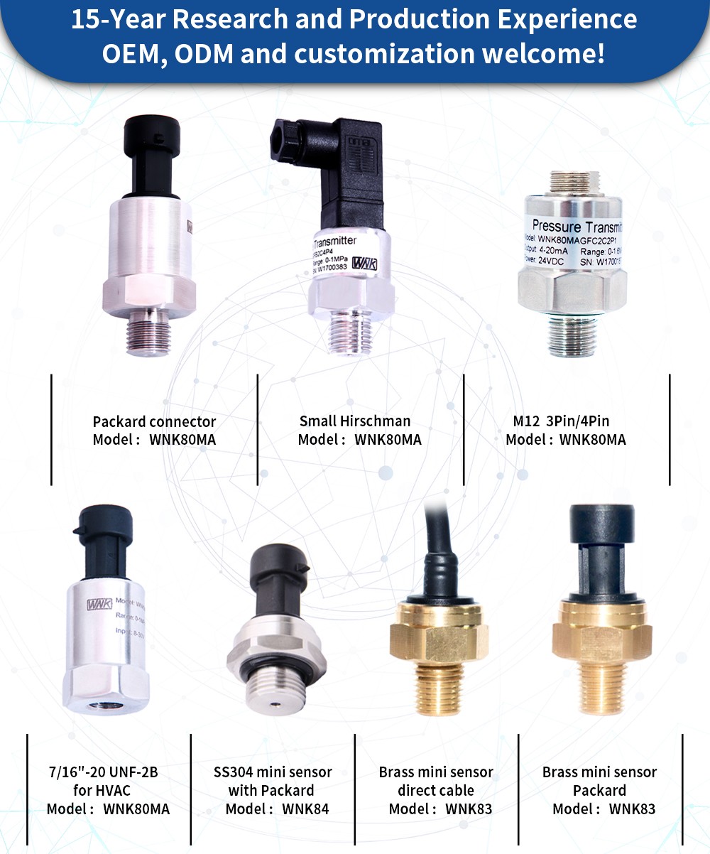 5V HVAC Pressure Sensor
