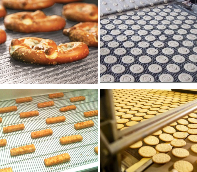 Cooling Chain Mesh Conveyor Belt Stainless Steel 310s Wire