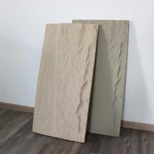 China Indoor Luxury PU Faux Stone Wall Panel Waterproof 3D Decorative 100mm wholesale