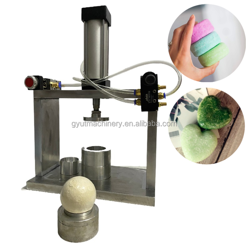 Easy to Operate Bath Bombs Block Press Machine Equipment with Four Roller Double Press