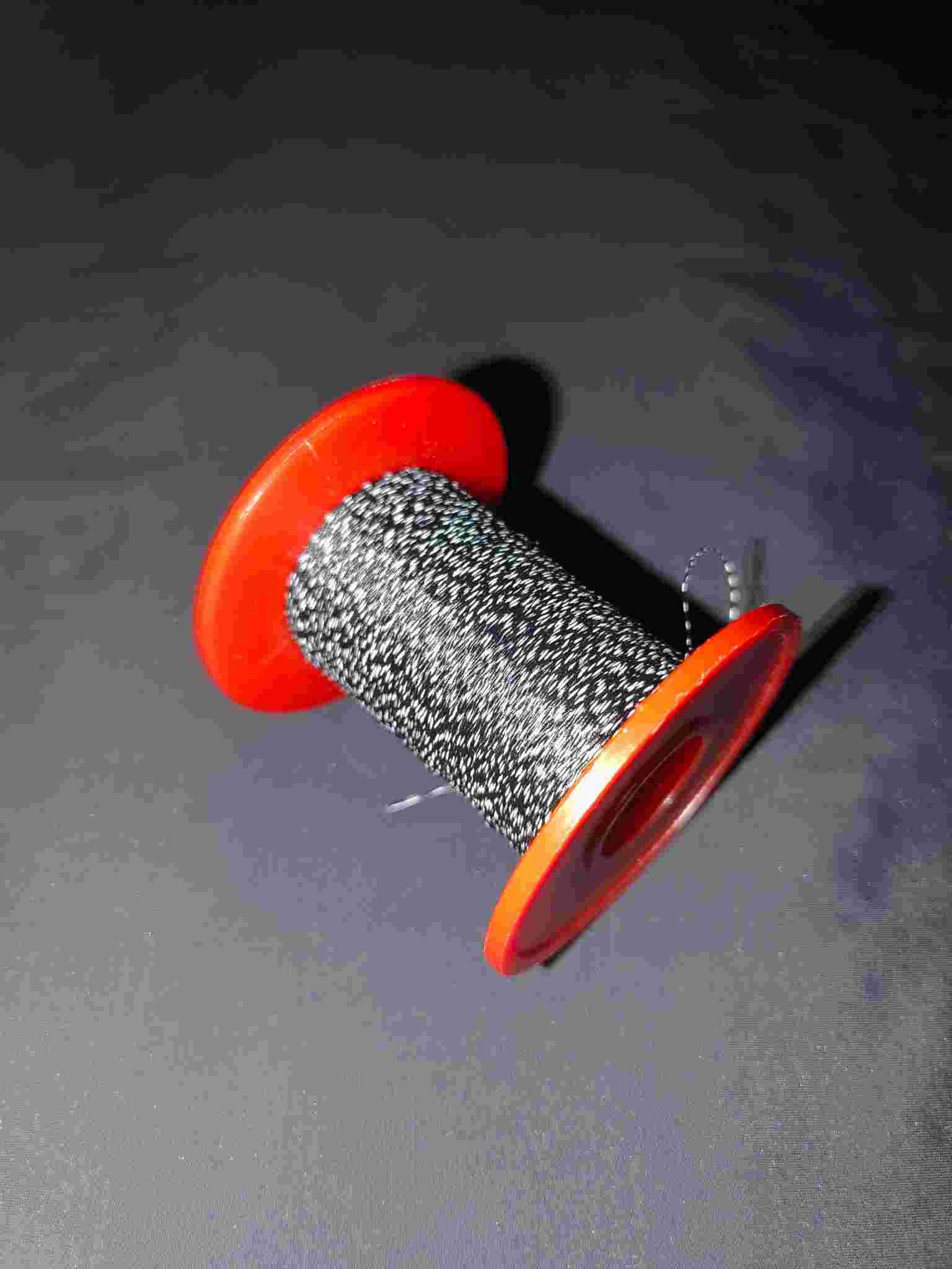 Machine Reflective Sewing black Thread yarn Clothing Stitching Two Side High Visible