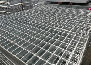 China Non Slip Q345 Hot Dip Galvanized Steel Grating For Bridge Pavement wholesale