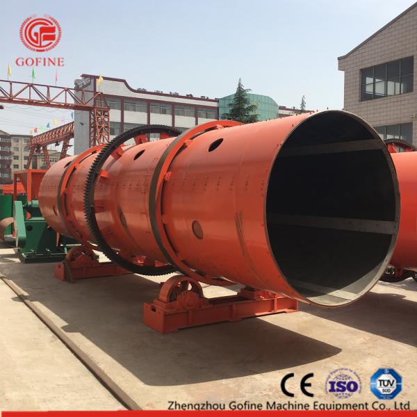 Large Capacity Rotary Drum Fertilizer Granulator Revolving Drum Granulating