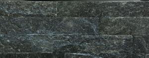 China Black Quartzite Culture Stone Strip Stone Stacked Stone 60X15 35x18 40x10 wholesale