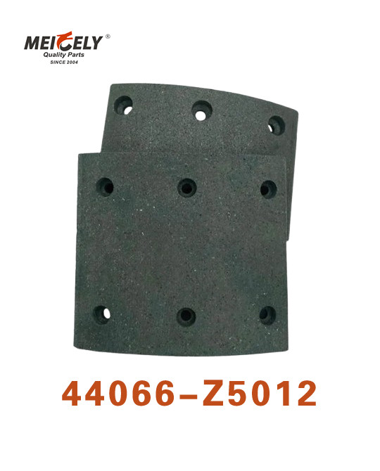 Heavy Truck Crane Brake Lining Truck Truck Brake Pad 44066-Z5012