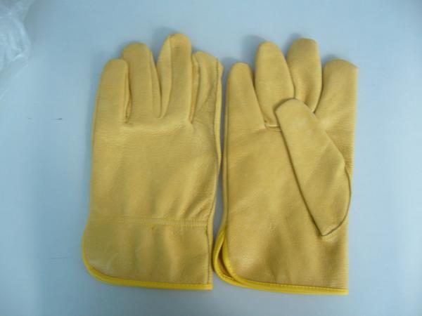 Quality Driver gloves,yellow glove,working glove for sale