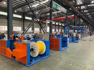 China Custom Pvc Wire Making Machine / OEM Cable Wire Manufacturing Machines wholesale