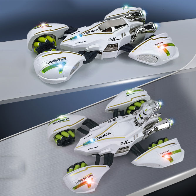 1 14 2.4Ghz 4WD RC Cars Remote Control Car Drift Stunt Dual Form One Key Deformation