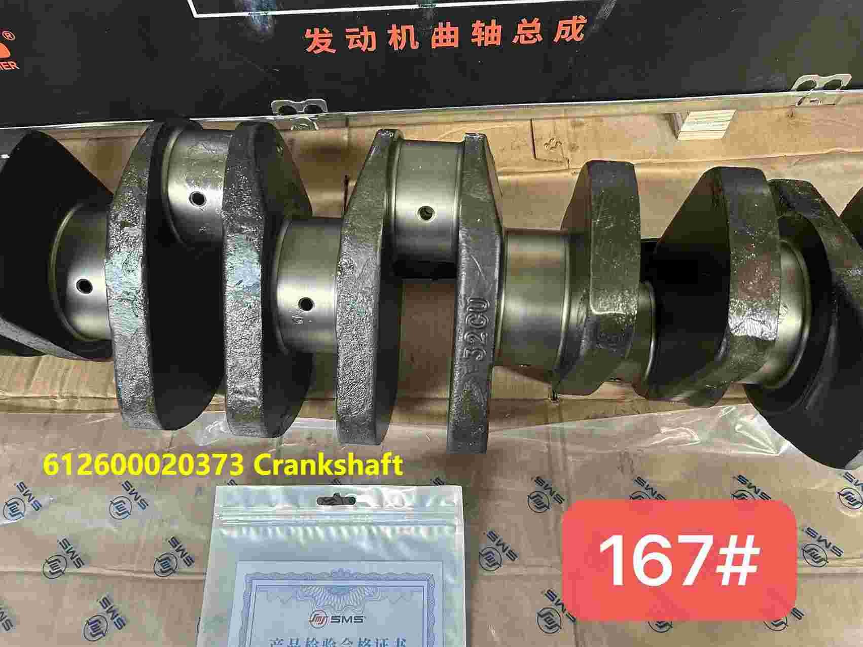 6.7 Powerstroke Crankshaft 612600020373 WEICHAI Engine Parts WP10