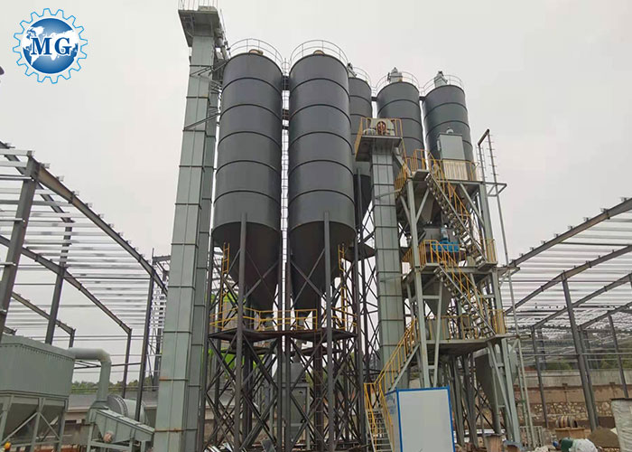 dry mortar mixing plant