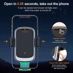 OEM Wireless Car Charger Mount Auto Clamping 5W Vertical Air Vent Phone Holder