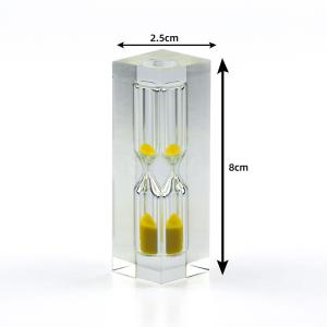 China Clear Acrylic Hourglass 2 Hour Sand Timer For Home Pendulum wholesale