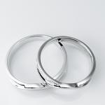 18K White Gold Men18 Women12 Small Diamonds Engagement Ring