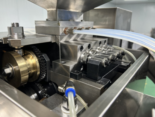 Middle 6 Inch Servo Motor Pharmaceutical Soft Gelatin Capsules Machine