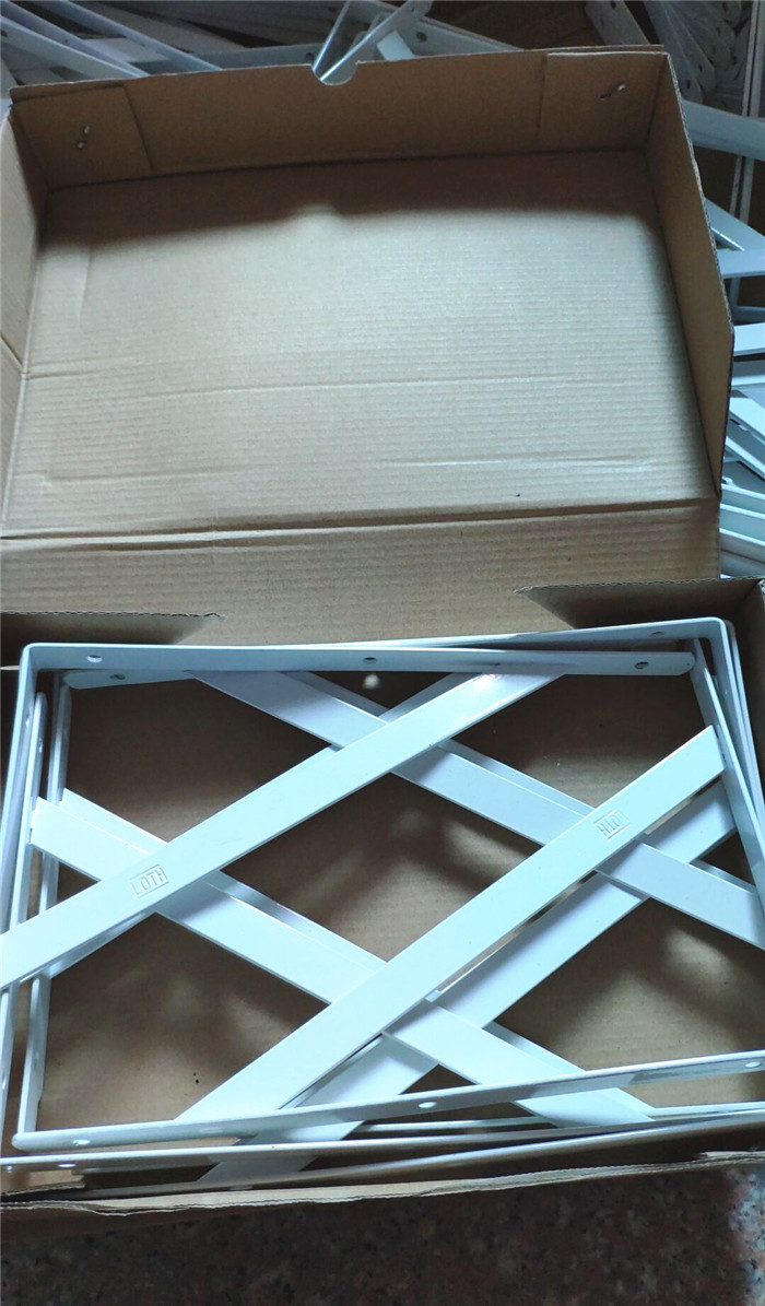 10 Inch 30mm Corner Shelf Bracket Adjustable Angle Metal Shelving Brackets