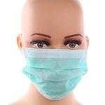 Antibacterial Disposable Earloop Face Mask Hygiene For Food Processing