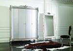 High Loft Baroque Luxury King Size Bed Full Solidwood Handmade Bedroom Furniture