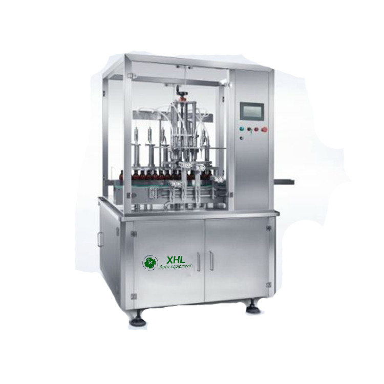 12 Heads 500ml 6000BPH Pharmaceutical Liquid Filling Machine