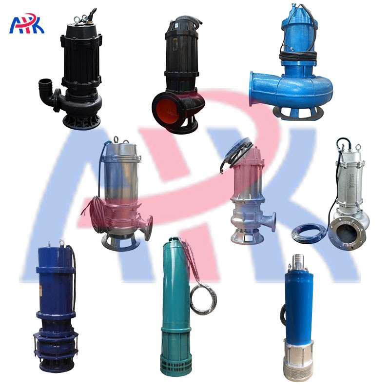 100m3/H Wq Type Submersible Sewage Pump Non Clogging For Raw Water