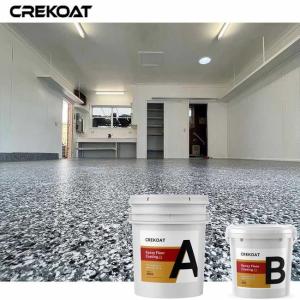 China Environmentally Epoxy Flake Floor Coating Seamless Concrete Flooring wholesale