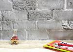 Fashionable Smooth Self Adhesive Brick Wallpaper Waterproof For Restaurant And