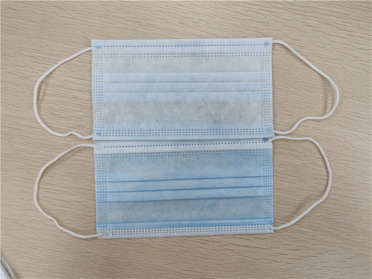 Anti Bacterial Disposable Earloop Mask Fluid Resistant Odorless Freely Sample