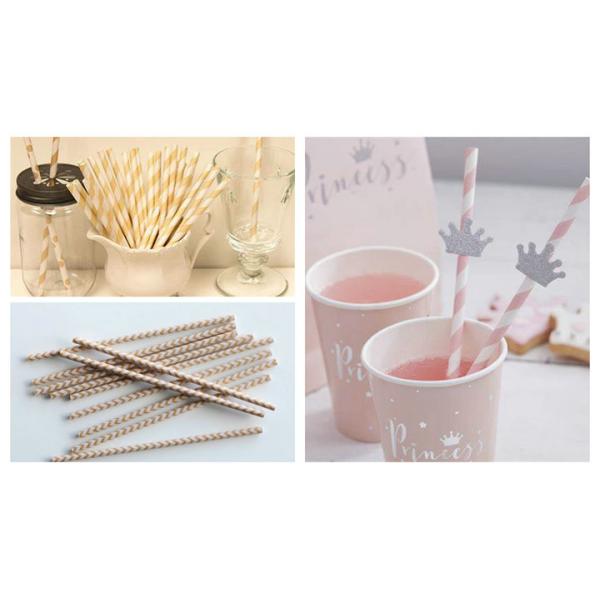 Food Safe Brown Kraft Paper Rolls For Straws Printable Ecofriendly 60gsm 120gsm